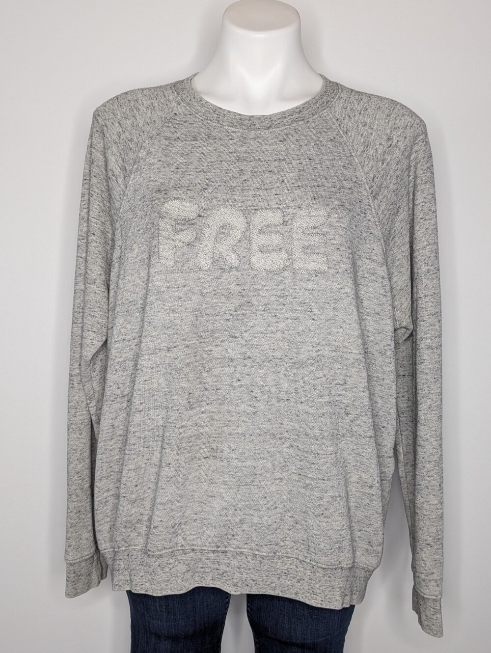 Wilfred Free Grey Cotton Blend Long Sleeve Sweatshirt L